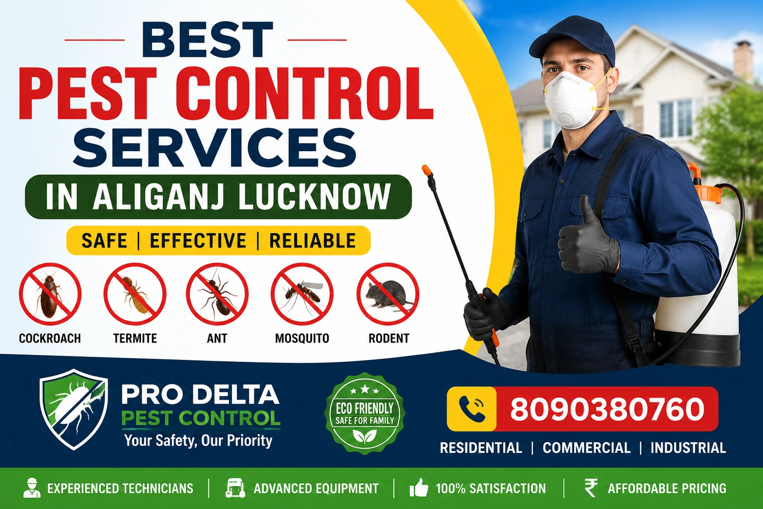Best Pest Control Services in Aliganj Lucknow