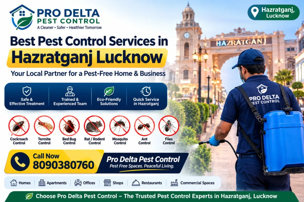 Best Pest Control Services in Hazratganj Lucknow