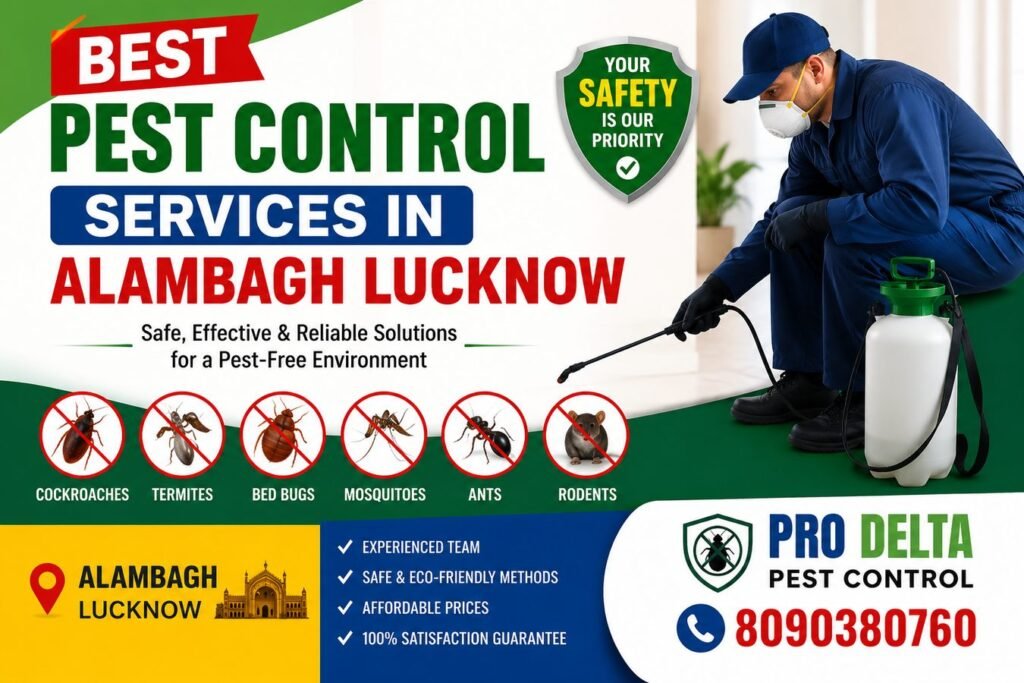 Best Pest control services in Alambagh Lucknow