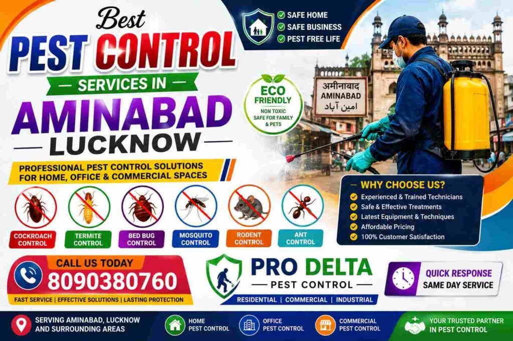 best Pest Control Services in Aminabad Lucknow
