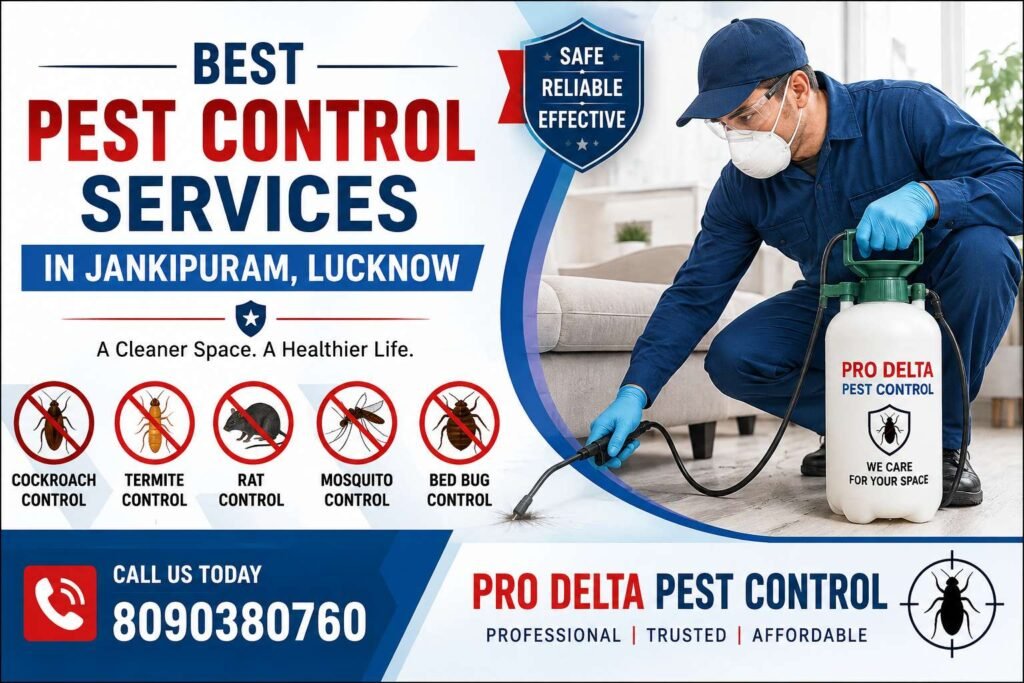 Best Pest Control Services in Jankipuram Lucknow