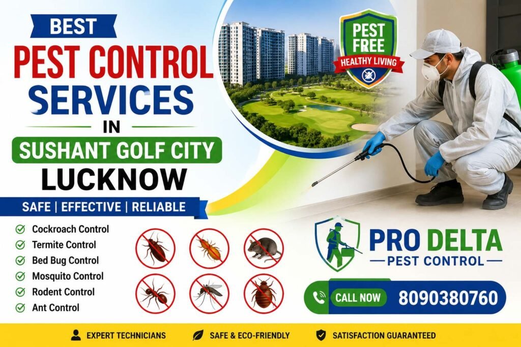 Pest Control Services in Sushant Golf City Lucknow