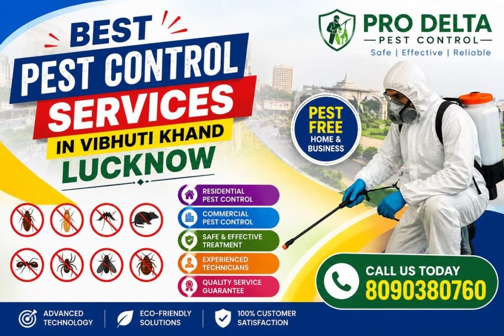 Best Pest Control Services in Vibhuti Khand Lucknow