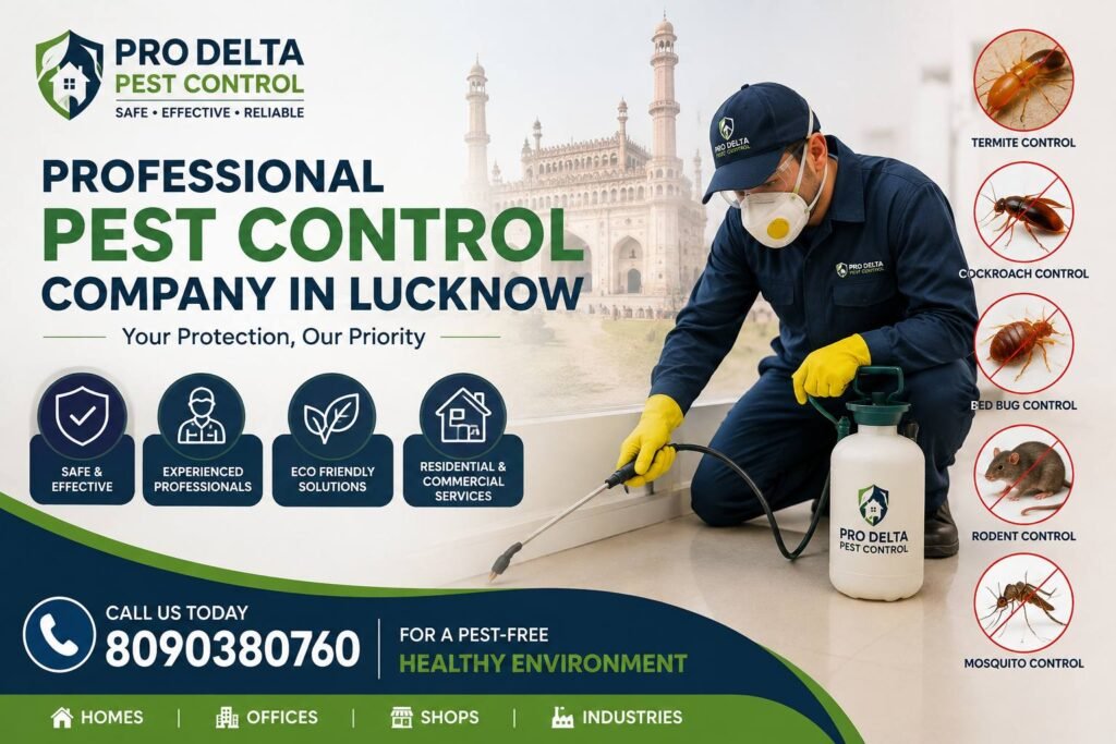 Professional Pest Control Company in Lucknow
