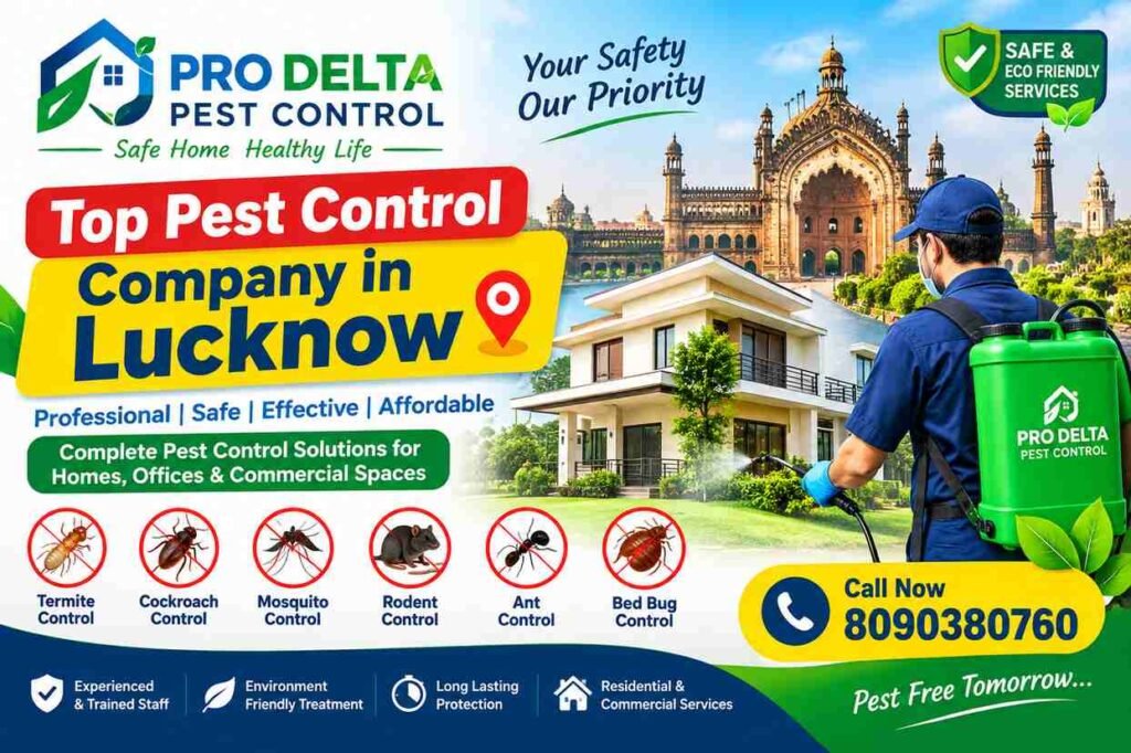 Top pest control company in lucknow